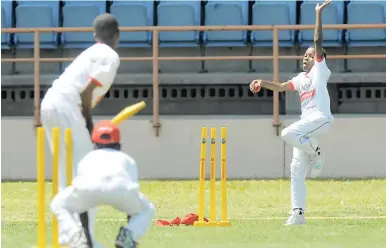  ?? PHOTO BY WICB MEDIA ?? Scotiabank Kiddy Cricket action in Grenada.
