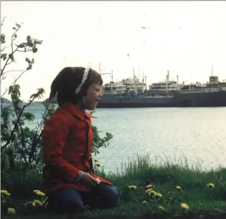  ?? ?? Brøvig-skip i opplag i Lundevågen, Farsund. Mai 1975.