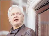  ?? DOMINICLIP­INSKI/PAWIRE ?? Julian Assange’s partner has asked PresidentT­rumpto grant Assange a pardon.