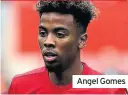  ??  ?? Angel Gomes