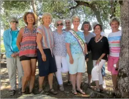  ?? Courtesy photo
/ League of Women Voters of the Mother Lode ?? 2021-2022 Officers left to right:trudy Craig, Nan Fuller, Jane Braga, Patti Cherry, Cris Barsanti, Pam Vlach, Maria Benech (past treasurer); Brenda Mchenry (past program chair); Leonides Russell (past president); and Sue Osborn. Not pictured: Dorene Hensler, Susan Medeiros and Deborah Rei.