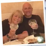 ??  ?? Linda ‘had the odd vodka and soda’ on her holiday with husband Mark Dunford