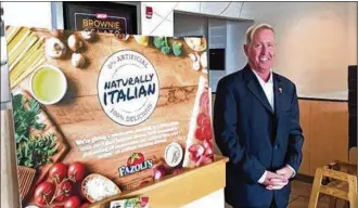  ?? MARK FISHER / STAFF ?? Fazoli’s CEO Carl Howard is a native of Kettering and a 1983 graduate of what was then Fairmont East High School. The restaurant chain has been on the rebound under his leadership with 15 straight quarters of same-store sales growth.