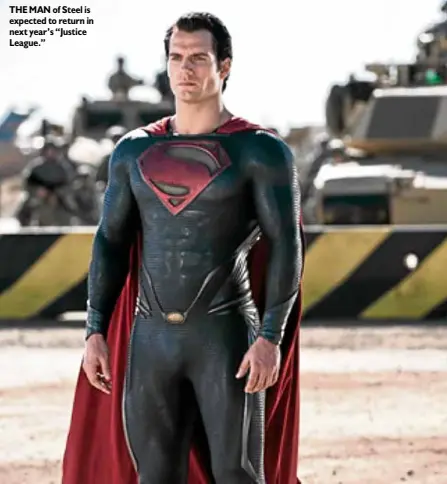 Superman returns: New Justice League image teases Henry Cavill's
