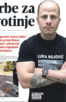  ??  ?? Vođa pokreta „Levijatan“pavle Bihali