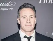  ?? EVAN AGOSTINI/INVISION 2019 ?? CNN fired Chris Cuomo amid revelation­s about the role he played in defense of his brother.