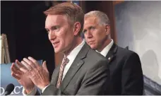  ?? ALEX WONG, GETTY IMAGES ?? Sen. James Lankford, R- Okla., says the Russians appealed to both sides on social media in the recent dispute between President Trump and the NFL.