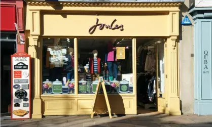  ?? Photograph: Susan Norwood/Alamy ?? A Joules store in Chichester.