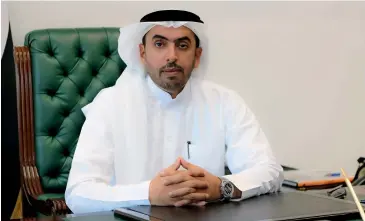  ??  ?? Khaled Al Mansoori, CEO, Emirates Driving Company