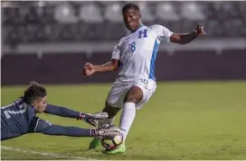  ?? JOSE CORDERO ?? Vuelto debutó con la selección de Honduras en el 2019.