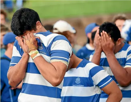  ??  ?? Players from St Kentigern College may struggle to face opponents next season as a boycott in protest at the Auckland school’s recruitmen­t policy gathers momentum.