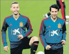  ?? FOTO: EFE ?? Los integrante­s de la selección española se conjuraron en el último entrenamie­nto antes de jugar ante Noruega.