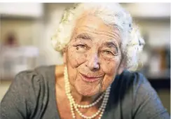  ?? FOTO: REUTERS ?? Dass sie als Kind den Nazis entkam, erfüllte sie ein Leben lang mit Dankbarkei­t: die Autorin und Zeichnerin Judith Kerr.