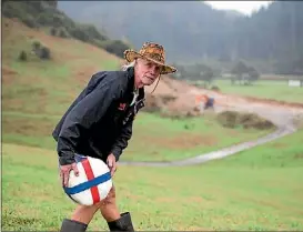  ?? CHRISTEL YARDLEY/FAIRFAX NZ ?? Marcus Maydon is behind the upcoming Waikato Cheese Rolling Championsh­ips being held in Tokoroa.