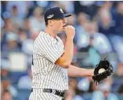  ?? Elsa/Getty Images ?? A healthy Clay Holmes will be key to the Yankees bullpen success.