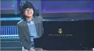  ?? CFP ?? Joey Alexander performs onstage during the 58th Grammy Awards at Staples Center in Los Angeles last year.