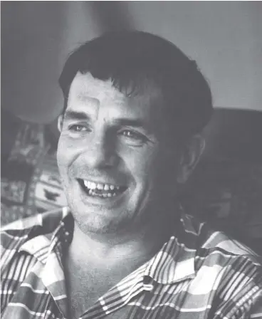  ?? STANLEY TWARDOWICZ / AP PHOTO ?? Celebrated author Jack Kerouac, pictured here two years before his 1969 death, had told the media a typewritte­n 1950 letter said to inspire the revolution­ary Beat style was thrown overboard from a houseboat.