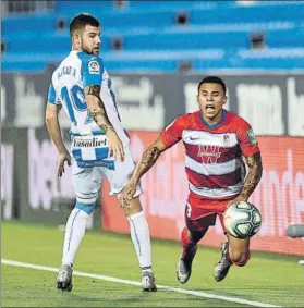  ?? FOTO: FOTO: GETTY ?? El Granada no pudo doblegar al Leganés en su último encuentro de Liga