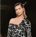  ?? AFP ?? Hailey Baldwin kennt auch die Schattense­iten der Liebe