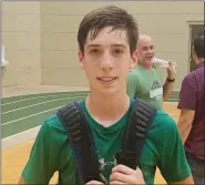  ?? KEV HUNTER — MEDIANEWS GROUP ?? Alex Hermann was a key contributo­r to Methacton’s win over Hatboro-Horsham in the Dock Summer League Wednesday night.