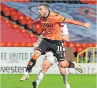  ??  ?? Nicky Clark in action for Dundee United