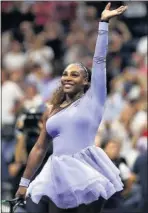  ??  ?? Serena Williams.