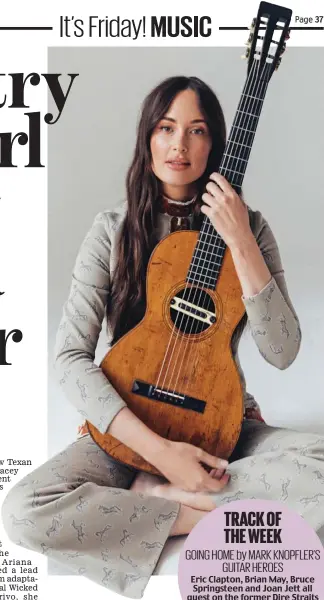  ?? Pictures: KELLY CHRISTINE PHOTO, KATIA TEMKIN ?? Texan talent: Country singersong­writer Kacey Musgraves