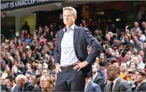  ?? AFP ?? The Golden State Warriors have given head coach Steve Kerr his 250th career win with a 122-105 victory over the San Antonio Spurs on Saturday.