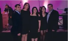  ??  ?? Armando Rivera, Daysi Hernández, Daniela Castillo, Gabriela Dacosta y Juan Carlos Hasbun.