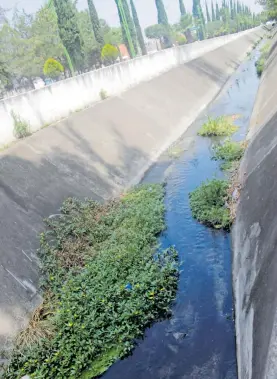  ?? ?? La basura puede influir en la corriente de agua de los drenes