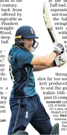  ??  ?? Man in form: Stand-in captain Jos Buttler was at his best in the finisher’s role