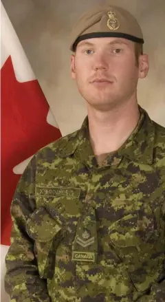  ?? DEPARTMENT OF DEFENCE ?? Sgt. Andrew Joseph Doiron was among 69 Canadian soldiers who have been in Iraq helping train Kurdish and Iraqi forces in the war against Islamic extremists.