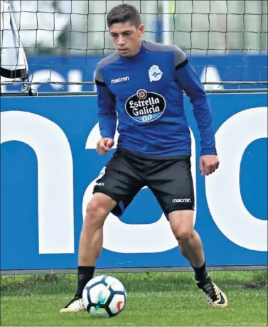  ??  ?? DISPONIBLE. Fede Valverde podrá jugar ante el Levante tras ser baja ante el Madrid por contrato.