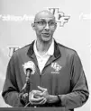  ?? WILLIE J. ALLEN JR./ ORLANDO SENTINEL ?? UCF coach Johnny Dawkins has his team at 8-2 heading into Thursday’s home game against Michigan (7-4).