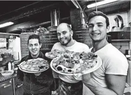  ??  ?? Sicily’s pizza, cooked in traditiona­l wood-burning ovens, rivals Naples’ as Italy’s best.