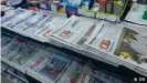  ??  ?? Крупные негосударс­твенные издания не продают в Беларуси в киосках и не распростра­няют по почте