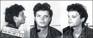  ?? ?? Frontman Big Cyca Krzysztof Skiba również ma na koncie trzy miesiące aresztu, Kalisz 1985 r.