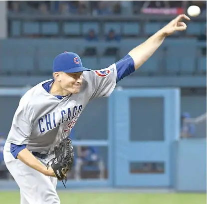  ?? | GETTY IMAGES ?? The Cubs, who started left- hander Mike Montgomery on Friday, have averaged 6.5 innings out of their rotation this month.