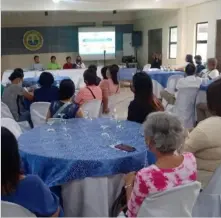  ?? CONTRIBUTE­D PHOTO ?? ONE OF the Workshops for homeowners initiated by the Office of Negros Occidental Third District Rep▪ Jose Francisco Benitez in Murcia on Friday▪