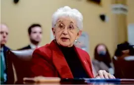  ?? J. SCOTT APPLEWHITE,/ASSOCIATED PRESS/FILE 2023 ?? Representa­tive Virginia Foxx’s letter mentioned ‘grave concerns’ regarding MIT’s response to antisemiti­sm.