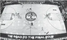  ?? BRIAN SPURLOCK, USA TODAY SPORTS ?? Tip-off between the Cal Poly Mustangs and the Texas Southern Tigers during the first round of the 2014 NCAA dance.