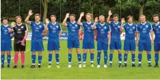  ?? Foto: Karl Aumiller ?? Meister Schaulaufe­n in Ziertheim: Der SV Neumünster Unterschön­efeld (Bild) steigt in die Kreisliga auf.