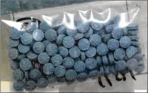  ?? CONTRIBUTE­D BY DEA ?? While fentanyl has a legitimate medical use, the CDC says it “is sold through illegal drug markets for its heroin-like effect.”
