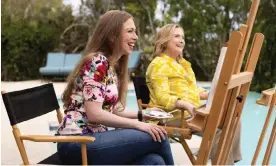  ?? ?? Chelsea (left) and Hillary Clinton in Gutsy. Photograph: Christina Belle/Apple TV +