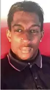  ?? (Capture d’écran Facebook) ?? Demba Touré était « un jeune homme poli, souriant, agréable » selon une Toulonnais­e dont les enfants étaient des amis de la victime.