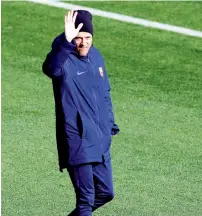  ?? AP ?? Luis Enrique to step down as Barcelona coach. —
