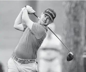 ?? Curtis Compton / Associated Press ?? Brian Harman finished Friday’s second round a stroke off the lead at 6 under. He was tied with Will Zalatoris, who was toiling in the minors just over a year ago and still doesn’t have a full PGA Tour card.
