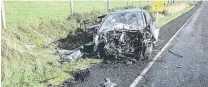  ?? PHOTO: SUPPLIED ?? Fatal crash . . . A man died in the collision that caused Chris Wesley’s injuries in 2009.