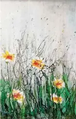  ??  ?? “Spring Renewal” by Nadine Koski.