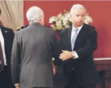  ??  ?? El ministro de Hacienda, Felipe Larraín, acompañará a Piñera.
